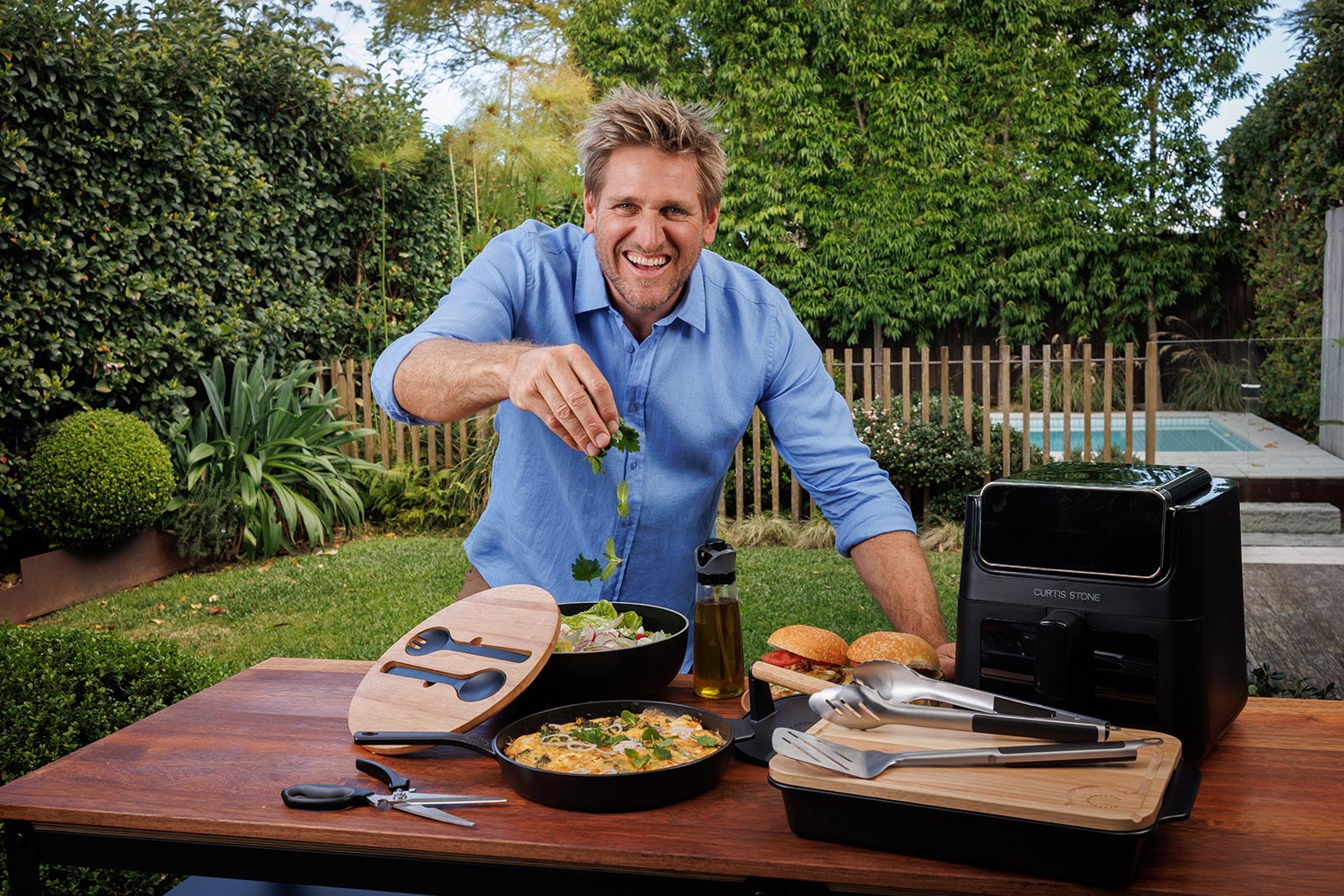 Curtis Stone with his Summer Entertaining range