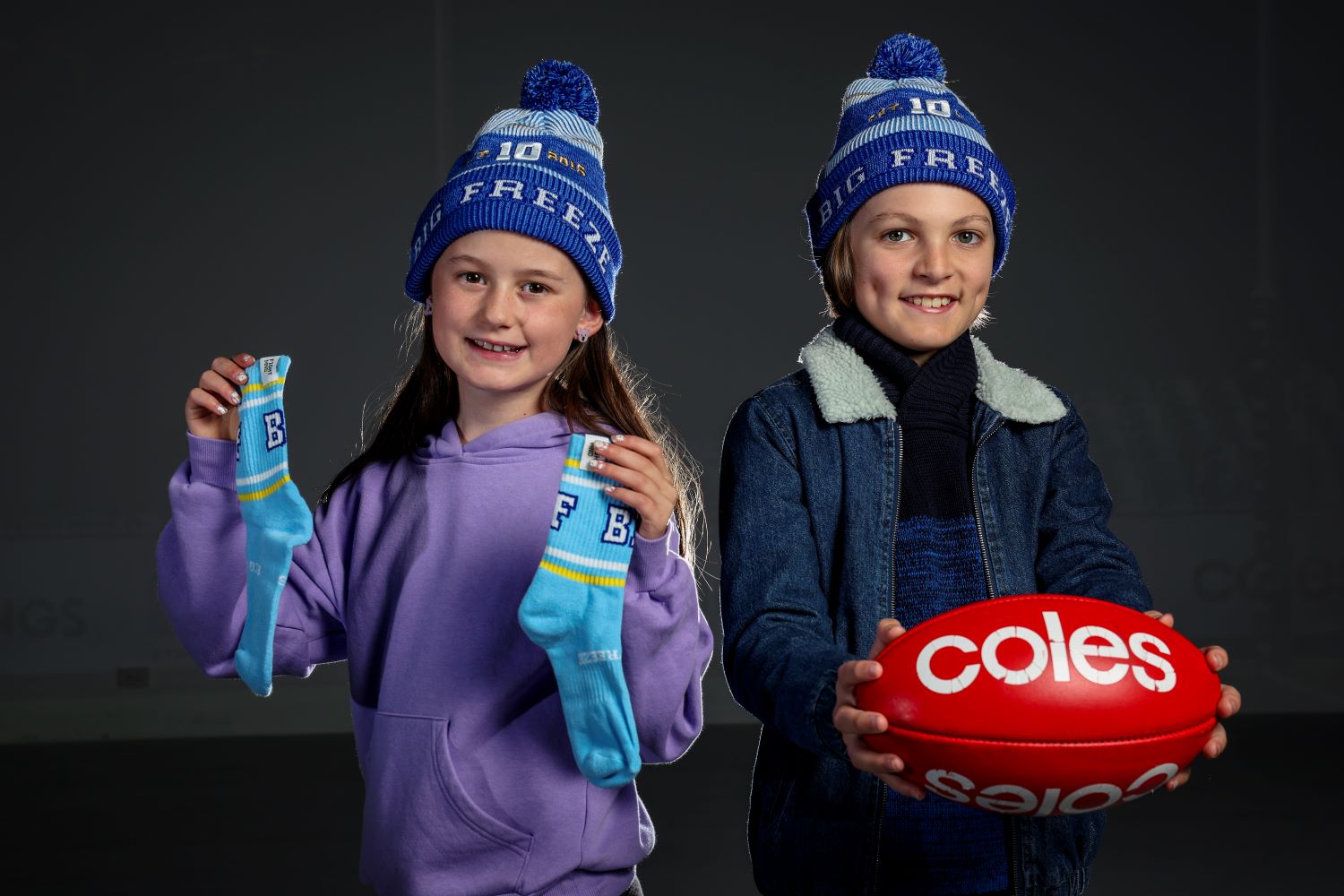 FightMND Big Freeze 10 Kids Beanies and socks