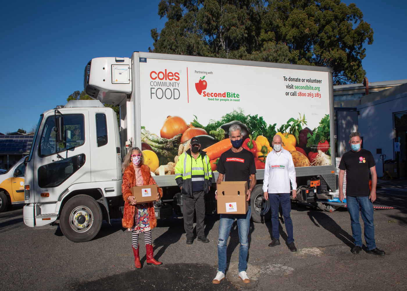 SecondBite, City of Sydney and Coles have banded together to provide vital food relief to vulnerable Sydney residents