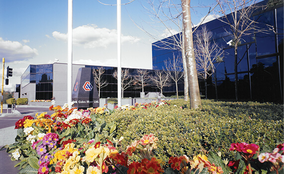 1980 - 1989 - Outside view of the Coles office