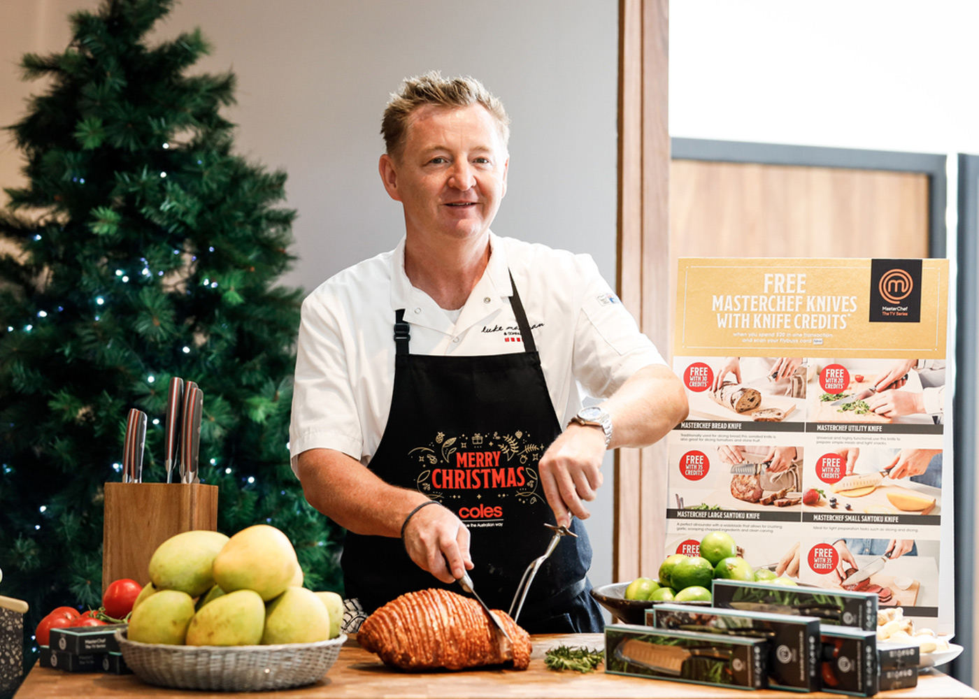 Coles brings back Masterchef knife giveaway promotion for Christmas