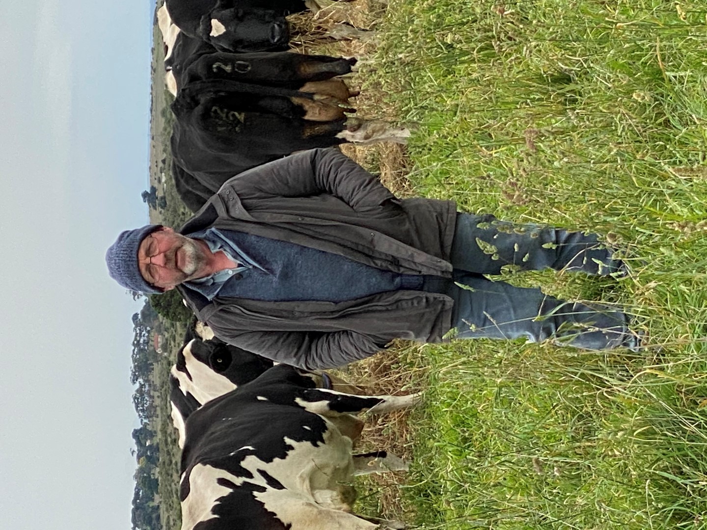 Dairy farmer Peter Delahunty who has supplied milk directly to Coles since July 2020