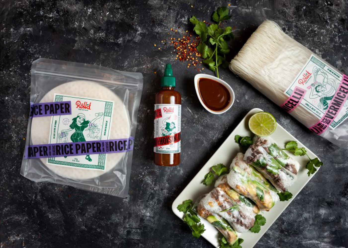 Roll’d Vietnamese launches pantry items and special sauces to create its much-loved rice paper rolls at home