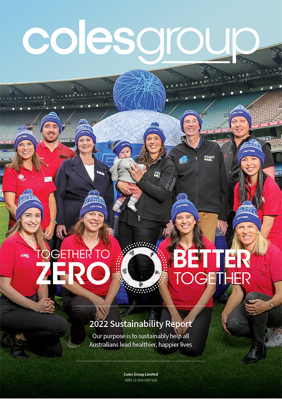 Coles Group Annual Report 2025 Calendar Kevin Cornish