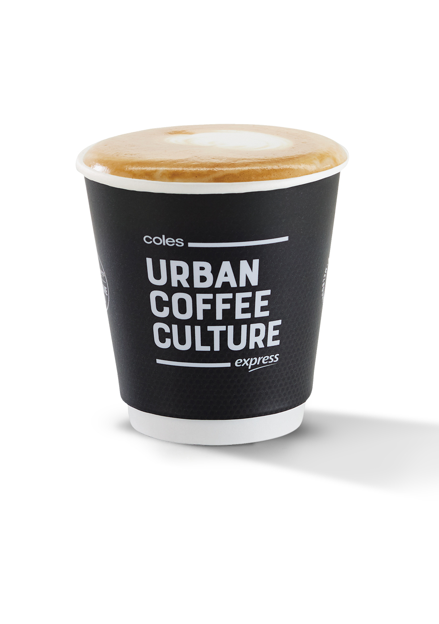 Coles Express Urban Coffee Culture coffee