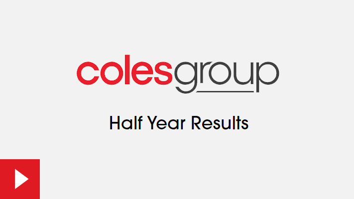 Coles Group HY25 Results